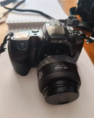 Minolta Dynax 500si + Obiettivo 35-70mm + Tamron 2