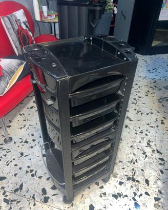 Carrello parrucchiere
