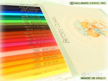 BETSEY CLARK Vintage 1980 PASTELLI MATITE colori