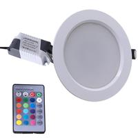 Faretti led rgb 5w Alta luminosità 24 Colori 230v