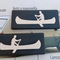 Targhette Fiat Panda 4x4 Sisley – Beige  – lisce