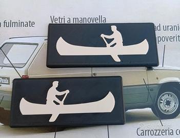 Targhette Fiat Panda 4x4 Sisley – Beige  – lisce