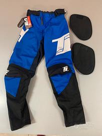 Pantaloni motocross, bambino anni 7/8/9