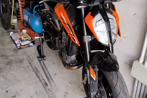 Duke 790L 2023 incidentata