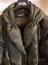 Piumino verde lungo by Marina Rinaldi