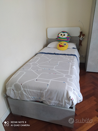 Letto singolo contenitore