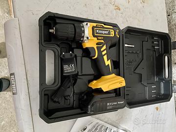 Trapano avvitatore KOOPER 20V Li-ion