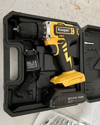 Trapano avvitatore KOOPER 20V Li-ion