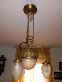 lampadario stile liberty