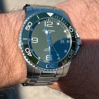 Longines hydroconquest green
