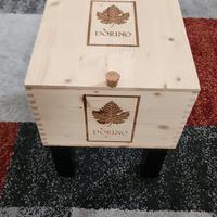 Tavolo da caffè artigianale in legno