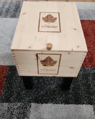 Tavolo da caffè artigianale in legno