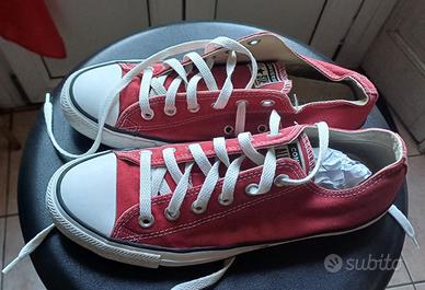 Converse Alla stars estive rosse taglia 41