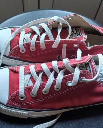 Converse Alla stars estive rosse taglia 41