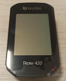 Ciclo computer Bryton 420 nuovo 