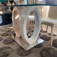 Tavolo rettangolare vetro design