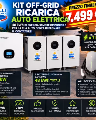 IMPIANTO OFF-GRID 12 kW