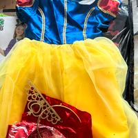 Vestito biancaneve bambina