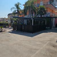strutture gazebo pvc spiovente a 4 piedi  2 piedi 