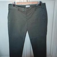 Vicolo pantalone chino verde cachi tg L/44 