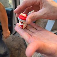 mini labubu portachiave