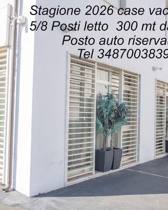 300 mt dal mare 5/8 posti + posto auto