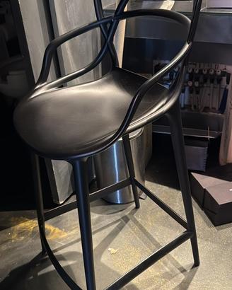 Kartell master Stool sgabello nero