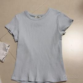Maglietta da donna blu