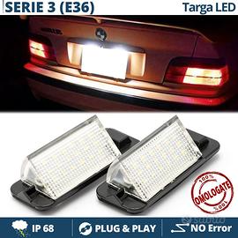 Placchette Luci Targa LED per BMW Serie 3 E36