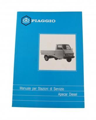 Manuale stazioni di servizio Piaggio Apecar Diesel
