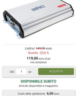 amplificatore 