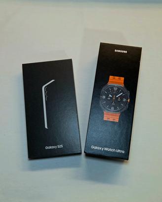 Samsung Galaxy S25 256GB + Galaxy Watch Ultra LTE