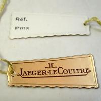JAEGER LE COULTE cartellino originale anni 50-60