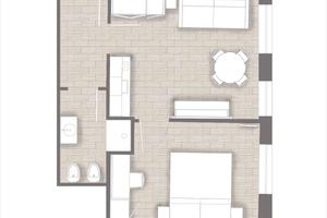 BALDUINA - Bilocale con BALCONE