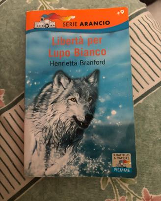 Libro Libertá per Lupo Bianco