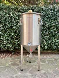 Fermentatore argento Klarstein per birra e vino