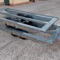 Trenini portabins doppi zincati CE