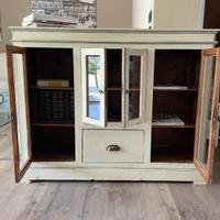 Libreria credenza antica fine 800