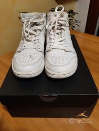 jordan 1 high bianche 