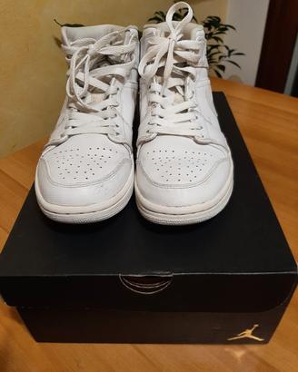 jordan 1 high bianche 