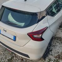 NISSAN MICRA V K14 PARAURTI FENDINEBBIA POSTERIORE