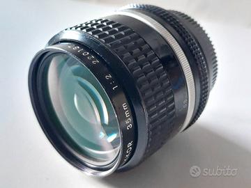 Nikon Nikkor 35 mm 1:2 obiettivo 35mm
