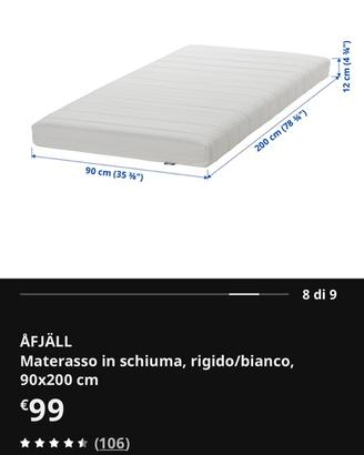 Materasso Ikea.