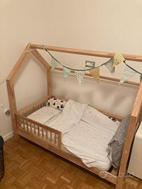 Letto Montessori Materasso INCLUSO