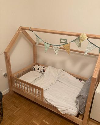 Letto Montessori Materasso INCLUSO