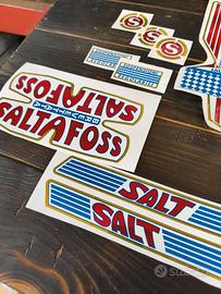 KIT COMPLETO ADESIVI BICI SALTAFOSSP RIMA SERIE!