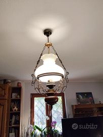 lampadario con boccia