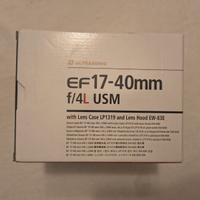 Ottica Canon EF 17-40 f/4L USM