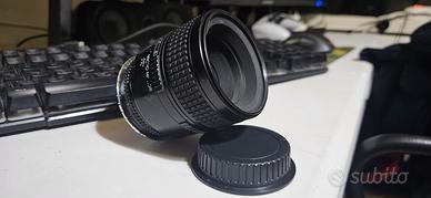 Nikon AF Micro Nikkor 60mm f/2.8 + Adattatore EF