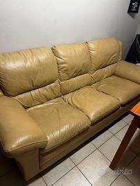 Divano in pelle